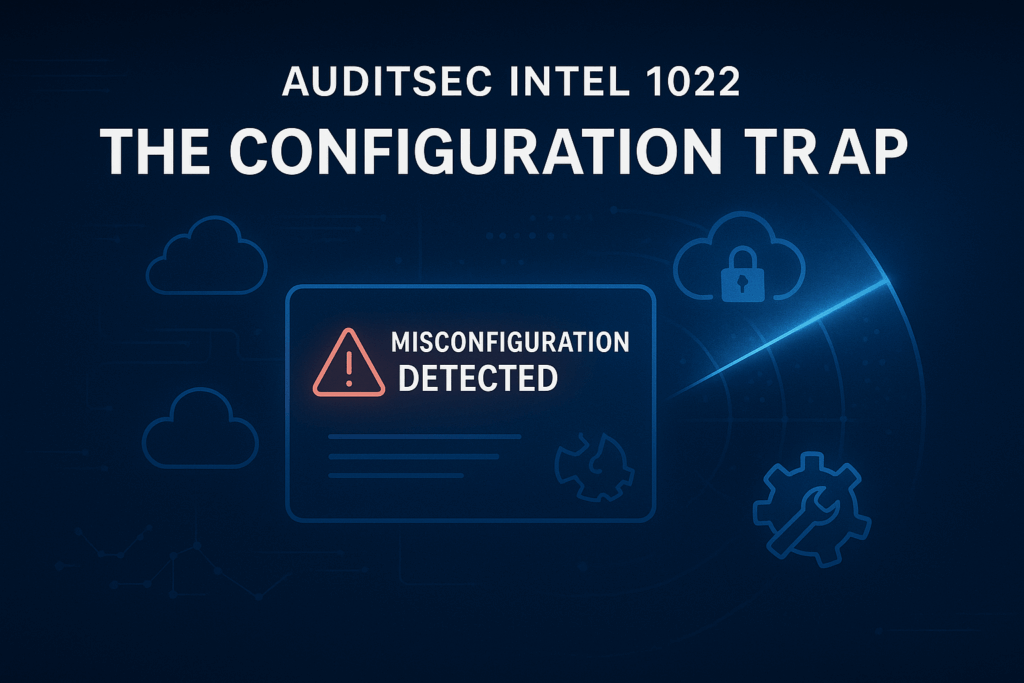 16 11 2025 misconfiguration detected 16 11 2025 misconfiguration detected